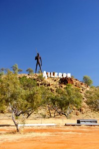 Anmatyerr Man - Aileron Roadhouse, Northern Territory, Australia